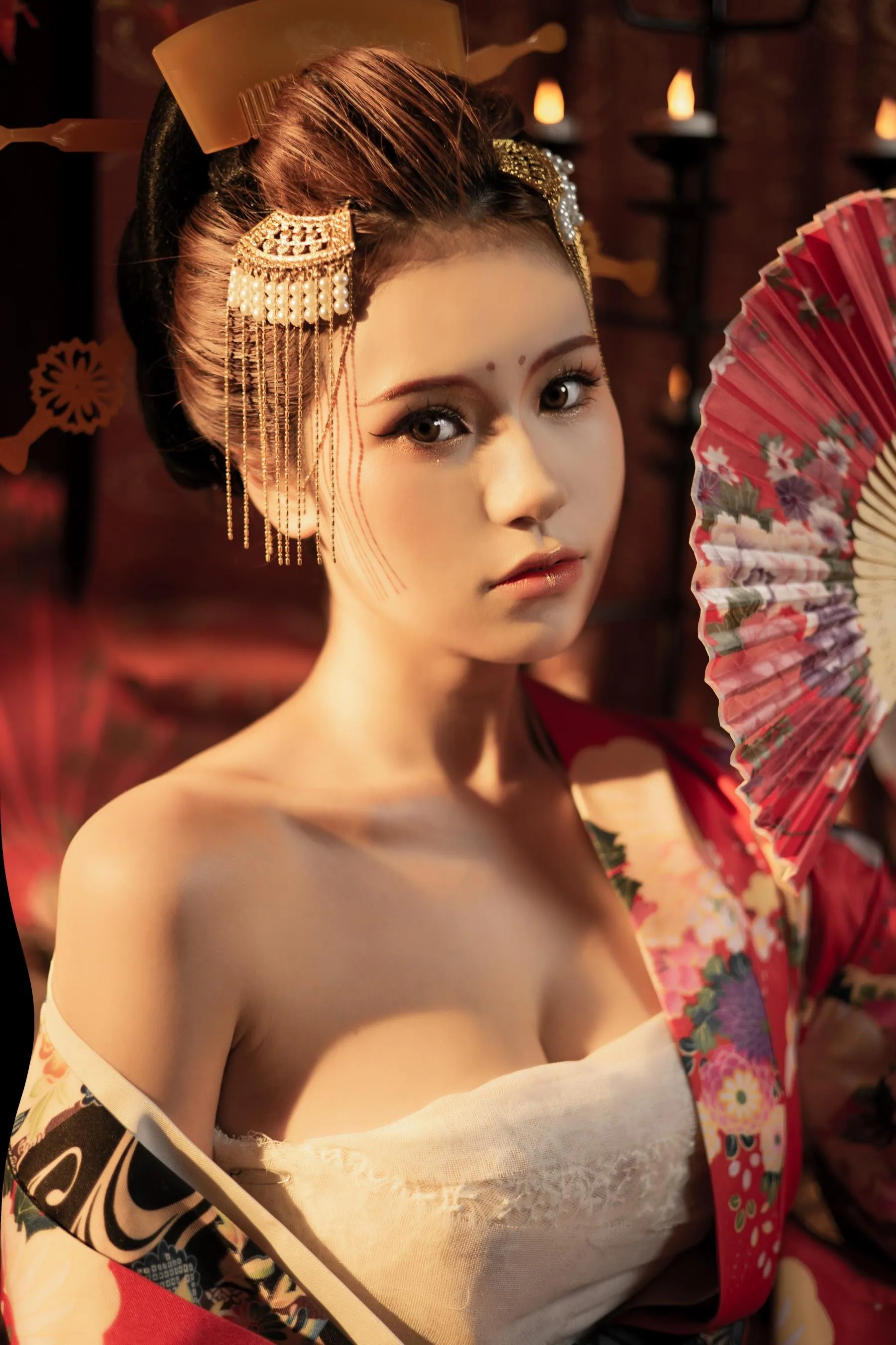 [艺图语] 2022.06.23 恶女花魁 奶酪 [23P]插图5